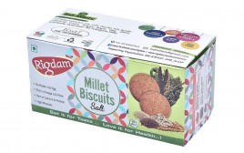 Rigdam Millet Biscuits, Salt   Box  75 grams